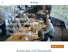 Tablet Screenshot of mcgroup.ch